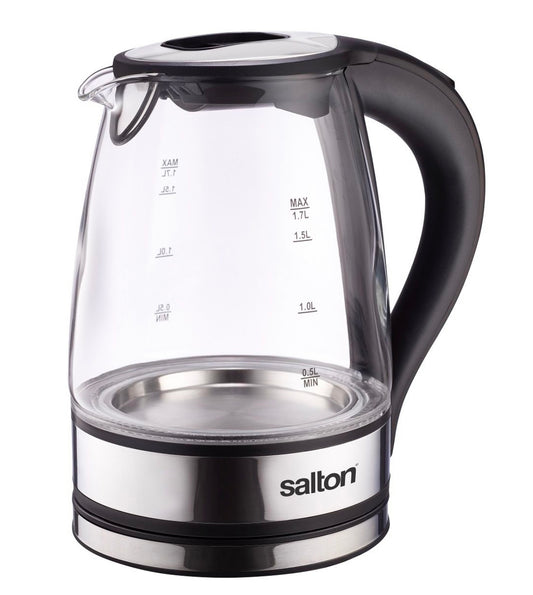 Salton - 1.7 Litre Cordless Glass Kettle